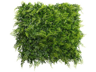 Farnmatte "Greenwall" grün, 50 x 50 x H 7cm, UV-beständig