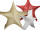 Stern "Deko-Star shining 3D" zum Stellen und Hängen, versch. Grössen und Farben