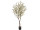 arbre à fleurs de cerisier en pot, crème, h 170cm, 1008 floraisons