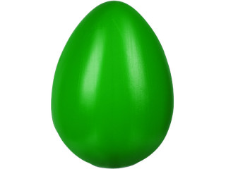 egg opaque, large, h 30cm, plastic, green