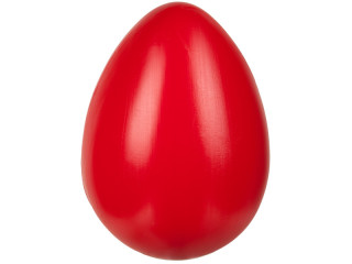 egg opaque, large, h 30cm, plastic, red