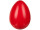 Ei opak, gross, H 30cm, Kunststoff, rot