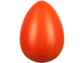 egg opaque, large, h 30cm, plastic, orange