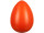 egg opaque, large, h 30cm, plastic, orange