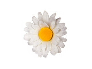 Blütenkopf "Flower", Ø 40cm, mit M8-Mutter, weiss