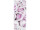 Textilbanner Rosenblüten 75x180cm, Rosalia, rosa/w. Schlauchnaht oben+unten