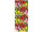 Textilbanner Tulpenmeer 75x180cm, grün/bunt Schlauchnaht oben+unten