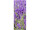 textile banner "lavender flowers" 75x180cm, purple/green, tubular seam top+bottom
