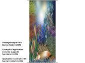 Textilbanner Unterwasser 1 75x180cm, bunt, stilistisch...