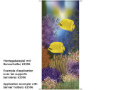 Textilbanner Unterwasser 2 75x180cm, bunt, stilistisch...