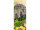 Textilbanner Igel 75x180cm, braun/grün Schlauchnaht oben+unten
