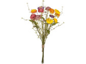 straw flower bouquet 15 pcs. h 45cm, Ø 25cm,...