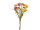 Strohblumen-Strauss 15-tlg. H 45cm, Ø 25cm, herbstbunt