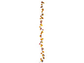 guirlande de fleurs en paille, l 180cm, couleurs dautomne