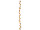 guirlande de fleurs en paille, l 180cm, couleurs dautomne