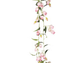 Glockenblumen-Girlande rosa L 180cm, Blüten 5cm