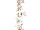 Glockenblumen-Girlande rosa L 180cm, Blüten 5cm
