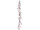 magnolia garland "Queens", l 100cm, w 18cm, white/pink, flowers 6 - 12cm