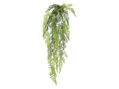 Farn-Hängebusch 24 Blätter grün, L 84cm
