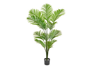 Palme Malibu getopft B1 grün, H 150cm schwer entflammabr