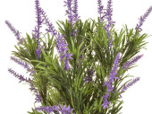 Lavendel-Busch grün/lavendel, H 46cm, schwer...