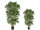 bambou en pot, vert, B1 ignifugé, diff. tailles