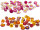 Strohblumen-Blüten, 36-tlg., Ø 5cm, versch. Farben
