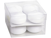 floating candles large, Ø 80mm, h 38mm, set of 8...