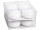 Schwimmkerzen gross, Ø 80mm, H 38mm, 8er Set, weiss
