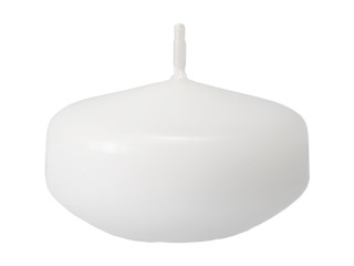 bougies flottantes petites, Ø 50mm, h 26mm, lot de 28 pcs., blanc