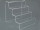 Acryl-Treppe 4-stufig  B 300 x H 300 x T 300mm