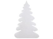 fir white cotton, flame retardant, 75 x 120cm