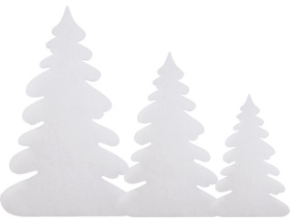 sapin blanc coton, diff. tailles