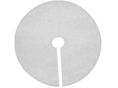 Christmas tree blanket white, cotton wool, Ø 98cm,...