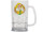 verre à bière en plastique 0,4 l, transparent, avec impression
