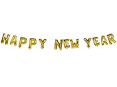 balloon garland "Happy NewYear" gold, foil,...