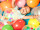 Luftballons "Konfetti" 5 Stück Ø 30cm, transp./bunt, Latex