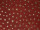 tissu "mer détoiles" l 140cm, étoiles dorées, bordeaux