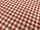 table runner checked red-white w 28 cm, l 5m