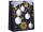 sac cadeau "boules/étoile", bleu/blanc/or mat, 26 x 13 x h 32cm