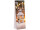 gift bag "lantern/tree", brown/white, 12 x 8 x h 36cm, for bottles