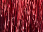 Fransenvorhang Folie rot B 100cm, H 200cm schwer entflammbar