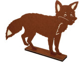 Display 2D "Fuchs" Filz/Holz, braun/natur,...