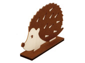 2D figure "hedgehog" small, felt/wood,...