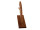2D figure "hedgehog" small, felt/wood, brown/natural, w 24 x h 15cm, 6mm thick, on base plate