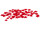 felt stars for scattering, 50 pieces red, Ø 25 + 35mm