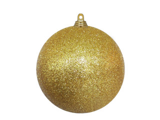 boule de Noël B1 scintillant or, Ø 15cm, 1 pc.