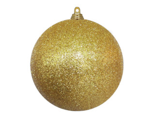 christmas ball B1 glitter gold, Ø 20cm, 1 pc.