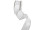 Band "Weihnachts-Basic" mit Silberkante, weiss/silber, 40mm x 25m