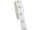 ribbon "glitter star row" w 25mm, l 20m, white/silver